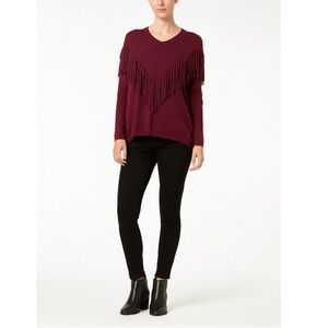 Donna Karan burgundy Sweater